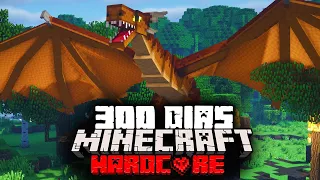 Sobreviví 300 días En Un Apocalipsis de Dragones En Minecraft HARDCORE... Esto fue lo que pasó