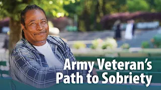Army Veteran Talks About How “therapy was key” to His Sobriety