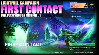 Legendary Lightfall Campaign Solo - Mission #1 "First Contact" [Destiny 2 Lightfall]