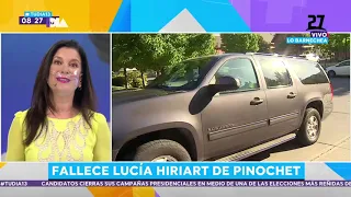 Fallecimiento de Lucia Hiriart y prevención del "gasto hormiga". Tu Día, 17 de diciembre.