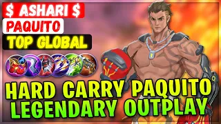 Hard Carry Paquito Legendary Outplay [ Top Global Paquito ] $ Ashari $ - Mobile Legends Emblem Build