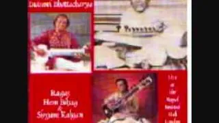 Live sitar & sarod - I. Bhattacharya & Aashish Khan