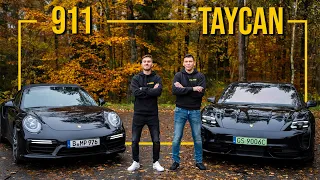 Porsche 911 Turbo S VS Porsche Taycan Turbo | Battle - #01