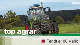 Elektrischer Traktor Fendt e100 Vario im Fahrtest