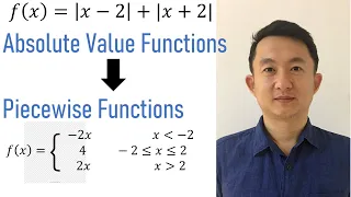 STPM | Converting Absolute Value (Modulus) Functions to Piecewise Functions