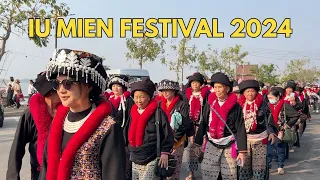 Walking Parade - World Iu Mien Cultural Festival 2024, Thailand