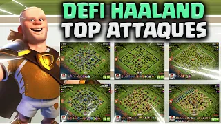 LES MEILLEURES ATTAQUES A 50 000 Gemmes des Défis Halland sur Clash of Clans