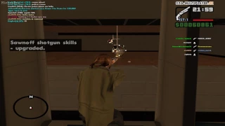 GTA SAMP - Sawnoff Shotgun skill maximum level