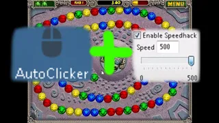 Zuma: auto clicker + speed hack = ?