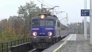 Pociągi na stacji PKP Gliwice Łabędy (PKP IC, Kolprem, PR, FDM-REW, CTL, PKP Cargo) 19.11.2023