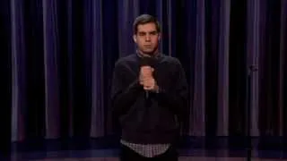 Brent Weinbach on Conan - Acting Creepy