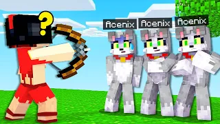 ¿QUIÉN ES EL ACENIX FALSO? ❓😂 ESCONDITE DE YOUTUBERS en MINECRAFT con LOS COMPAS