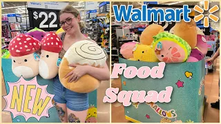 Squishmallow Hunting *NEW* Food Squad at Walmart! | WE FOUND MALCOM
