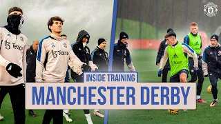 Gearing Up For The Manchester Derby! 😤 | INSIDE TRAINING 👀