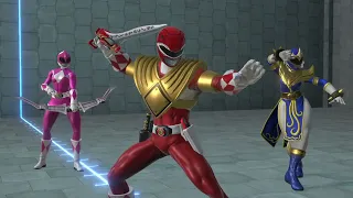 Power Rangers - Battle for The Grid dragon shield jason vs Rita repulsa