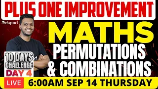 Plus One Improvement Exam - Maths - Permutations and Combinations | Eduport Plus Two