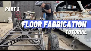 FLOOR FABRICATION (PART 2): 1935 HUPMOBILE/FORD HOTROD