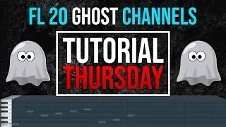 FL Studio 20 Ghost Channels - Ghost Notes In Piano Roll - Tutorial Thursday EP5