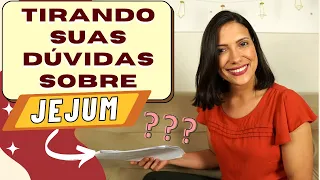 JEJUM - RESPONDENDO PERGUNTAS E TIRANDO SUAS DÚVIDAS SOBRE O TEMA e INDICAÇÃO DE LIVRO | Q&A