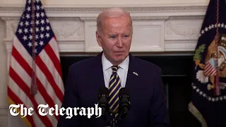 Joe Biden appears to forget Hamas's name as he gives hostage deal update