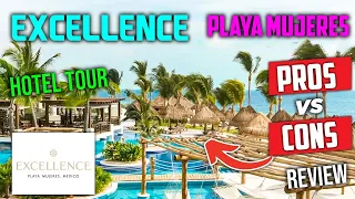 Excellence Playa Mujeres Hotel Tour & Review | Mexico All Inclusive Resorts