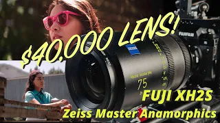 Putting a $40,000 Anamorphic lens on Fuji XH2S!