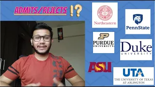 Admits / Rejects | My Profile for MEM | Fall 2022