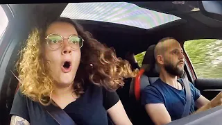 Girl first lap on Nürburgring Nordschleife - AUDI RS3 8Y