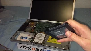 PowerBook G4 15" - Late 2005 - SSD Upgrade & Test