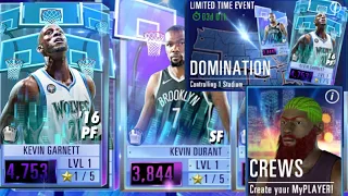 NBA 2K Mobile Glass Men Domination and Crews Progress