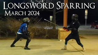 Longsword Sparring - March 2024