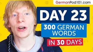 Day 23: 230/300 | Learn 300 German Words in 30 Days Challenge