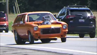 1972 Chevy Vega Blown Pro Street Panel Dreamgoatinc Hot Rod Customs and Classic Muscle Car Video