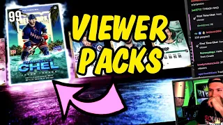 VIEWERS PULLED 3 *99 OVERALLS* NHL 22 VIEWER PACK OPENING