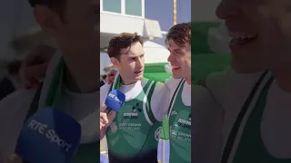 Fintan and Paul are World Champs again  #rowing #youtubeshorts