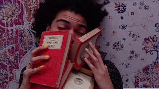 ASMR | BOOK HAUL and what I'm reading [soft spoken]