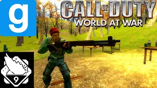 Garry's Mod: ARC9 COD World at war reload animations in 3rd person view perspective