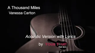 A Thousand Miles(Vanessa Carlton) - Acoustic Karaoke