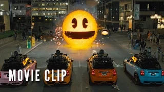 PIXELS: Official Pac-Man Clip - Happy 35th Birthday!