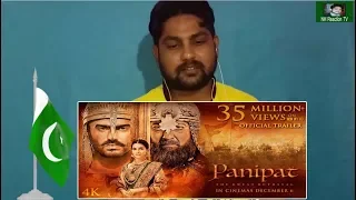 Pakistani Reaction l Panipat - Official Trailer - Sanjay Dutt, Arjun Kapoor, Kriti Sanon - Dec 6