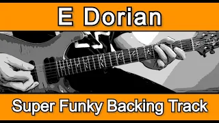 Super Funky Guitar Backing Track In E Dorian