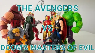 Avengers Stop Motion | The Avengers vs Doctor Doom's Masters of Evil Part 1