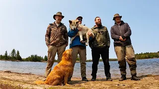 Into the Wild: A Remote Lake Trout Fishing and Camping Adventure with Cali, North and the Boys