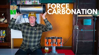 The BEST way to FORCE CARBONATE | Homebrew Kegging