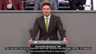 Reaktion des Rechtsstaats auf den Angriffskrieg Russlands - Maximilian Mordhorst (FDP)