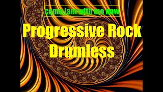Progressive Rock Drumless Track No Click - practice drums to this psychedelic drum free track
