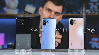 🔴 Xiaomi Mi 11 Lite - САМЫЙ ТОНКИЙ И ЛЁГКИЙ / ОБЗОР