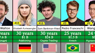 Comparison: The World's Youngest Billionaires 2022