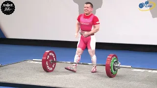 Dariusz Wszola - 3rd Place 550kg Total - 59kg Class 2024 European Classic Championship