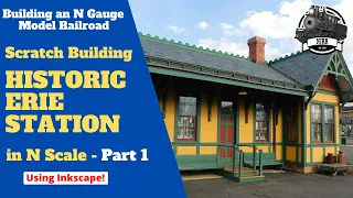 Scratch Building a Train Station in N Scale - Part 1